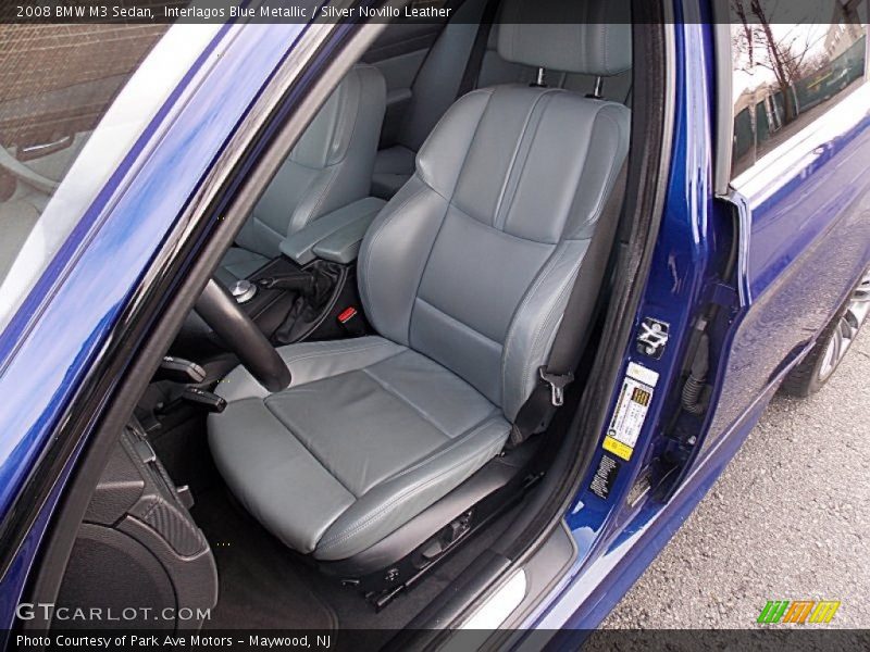 Interlagos Blue Metallic / Silver Novillo Leather 2008 BMW M3 Sedan