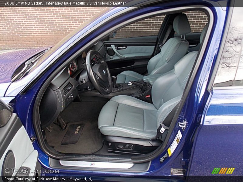 Interlagos Blue Metallic / Silver Novillo Leather 2008 BMW M3 Sedan