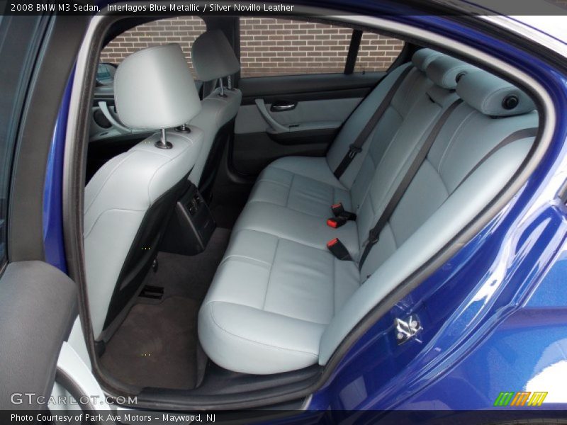 Interlagos Blue Metallic / Silver Novillo Leather 2008 BMW M3 Sedan