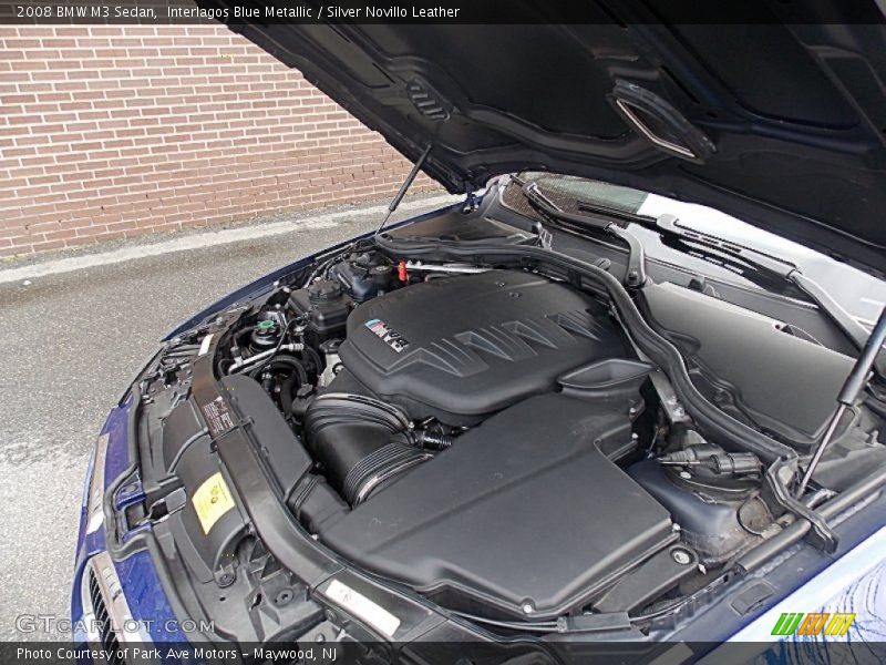 Interlagos Blue Metallic / Silver Novillo Leather 2008 BMW M3 Sedan