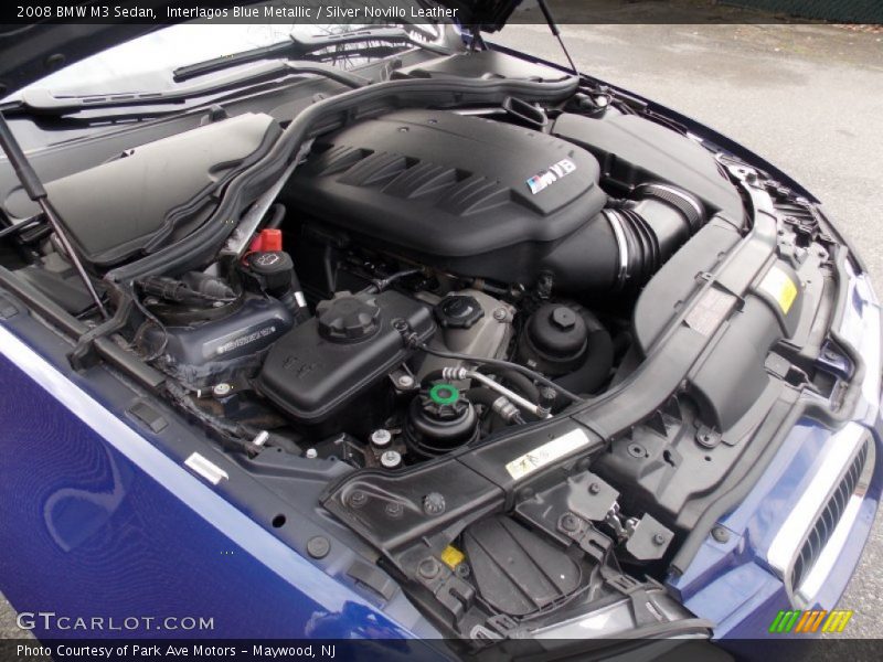 Interlagos Blue Metallic / Silver Novillo Leather 2008 BMW M3 Sedan