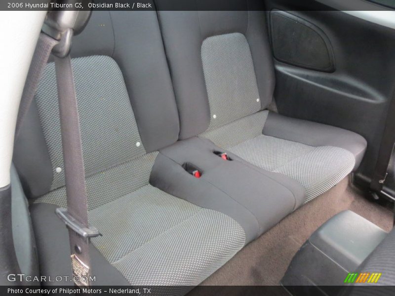 Obsidian Black / Black 2006 Hyundai Tiburon GS