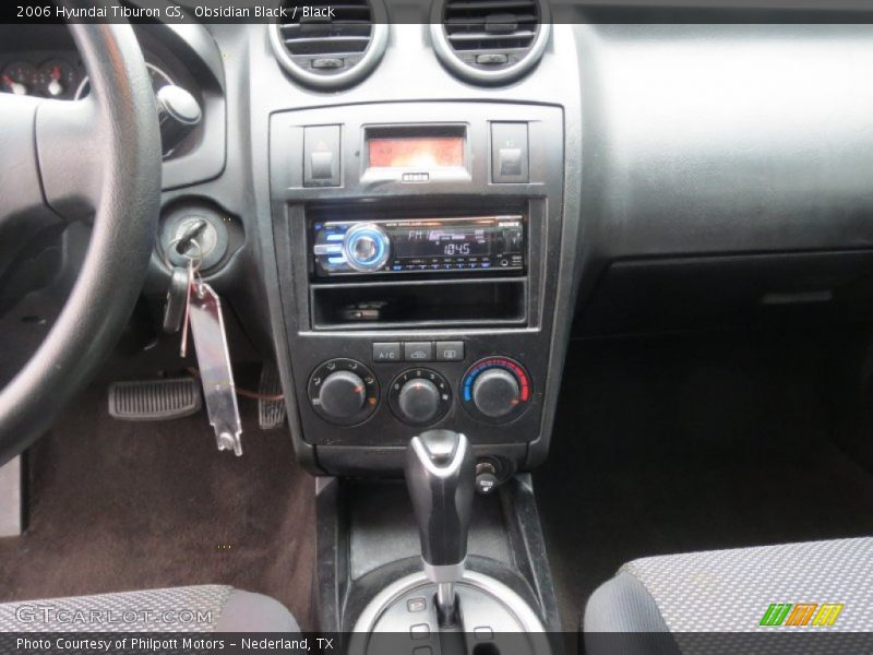 Obsidian Black / Black 2006 Hyundai Tiburon GS