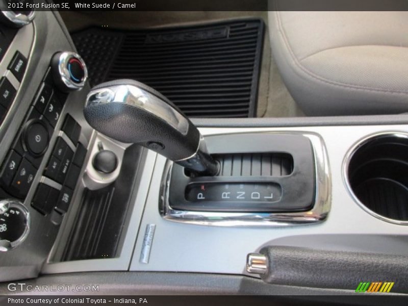 White Suede / Camel 2012 Ford Fusion SE