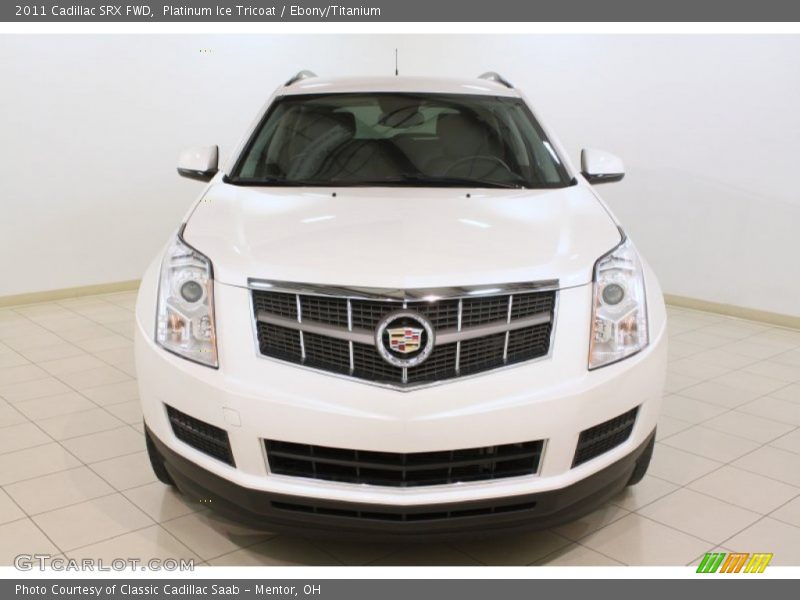 Platinum Ice Tricoat / Ebony/Titanium 2011 Cadillac SRX FWD