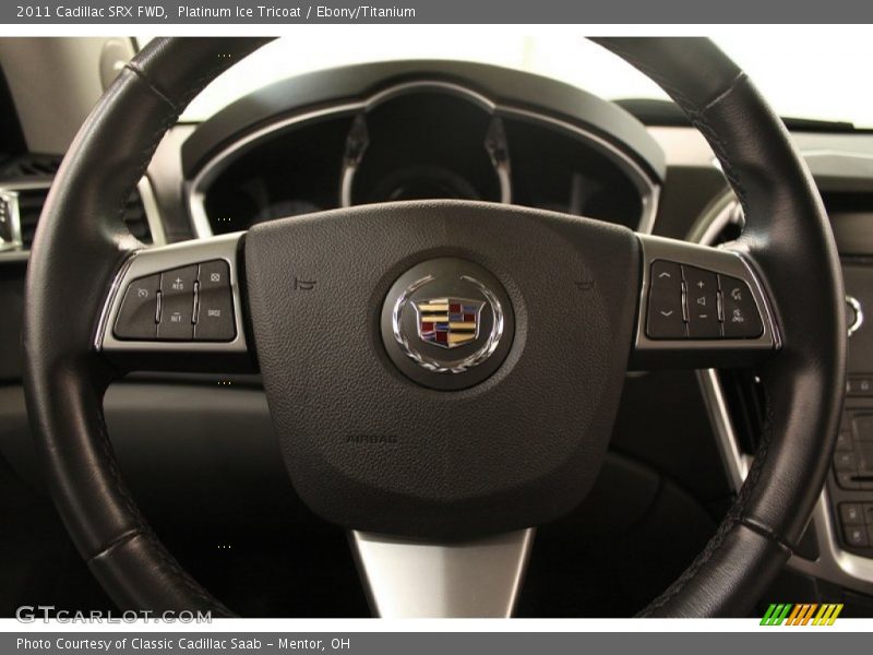 Platinum Ice Tricoat / Ebony/Titanium 2011 Cadillac SRX FWD