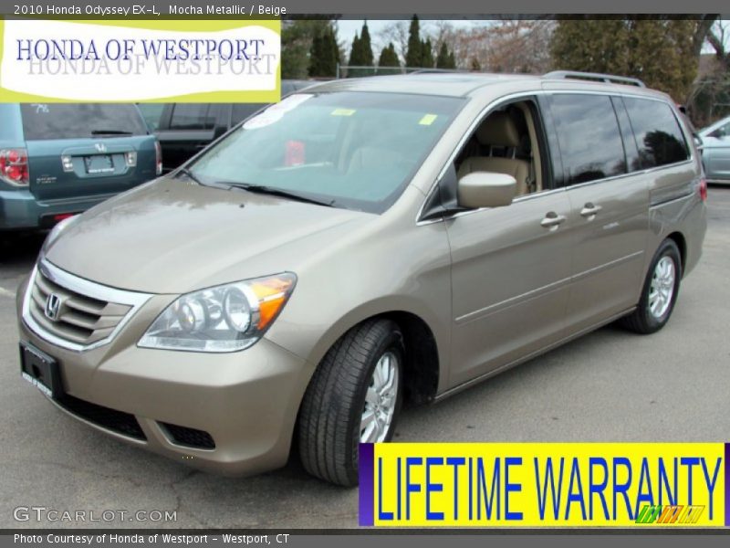 Mocha Metallic / Beige 2010 Honda Odyssey EX-L