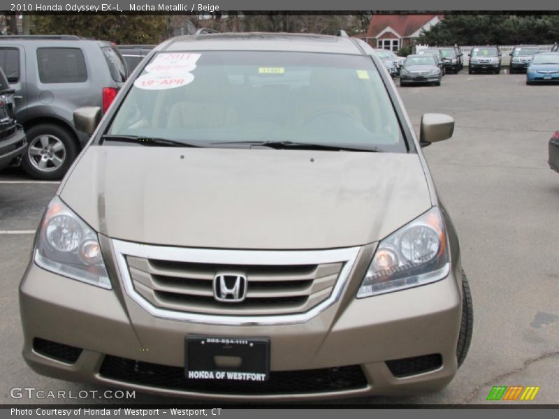 Mocha Metallic / Beige 2010 Honda Odyssey EX-L