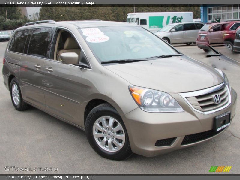Mocha Metallic / Beige 2010 Honda Odyssey EX-L