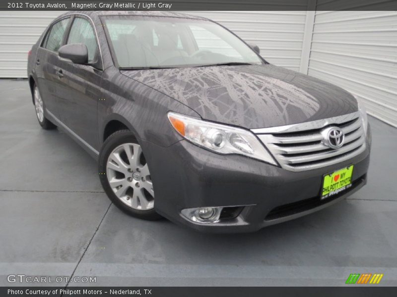 Magnetic Gray Metallic / Light Gray 2012 Toyota Avalon