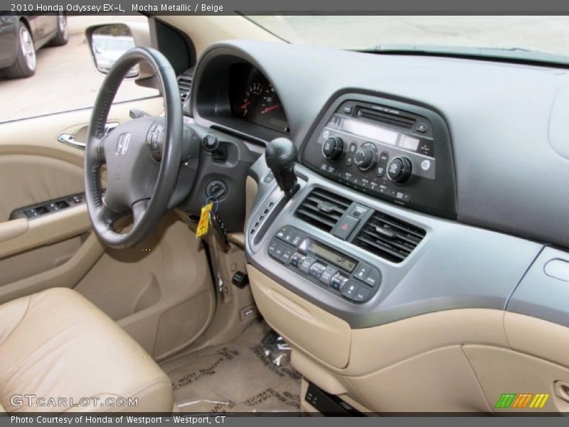 Mocha Metallic / Beige 2010 Honda Odyssey EX-L