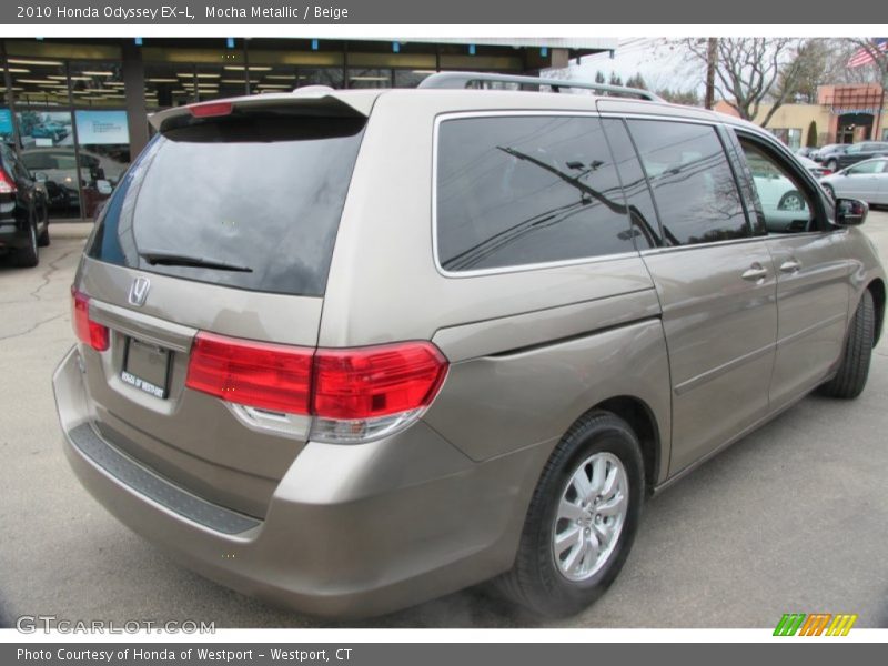 Mocha Metallic / Beige 2010 Honda Odyssey EX-L