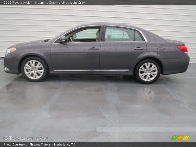 Magnetic Gray Metallic / Light Gray 2012 Toyota Avalon