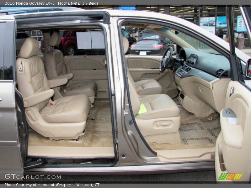 Mocha Metallic / Beige 2010 Honda Odyssey EX-L