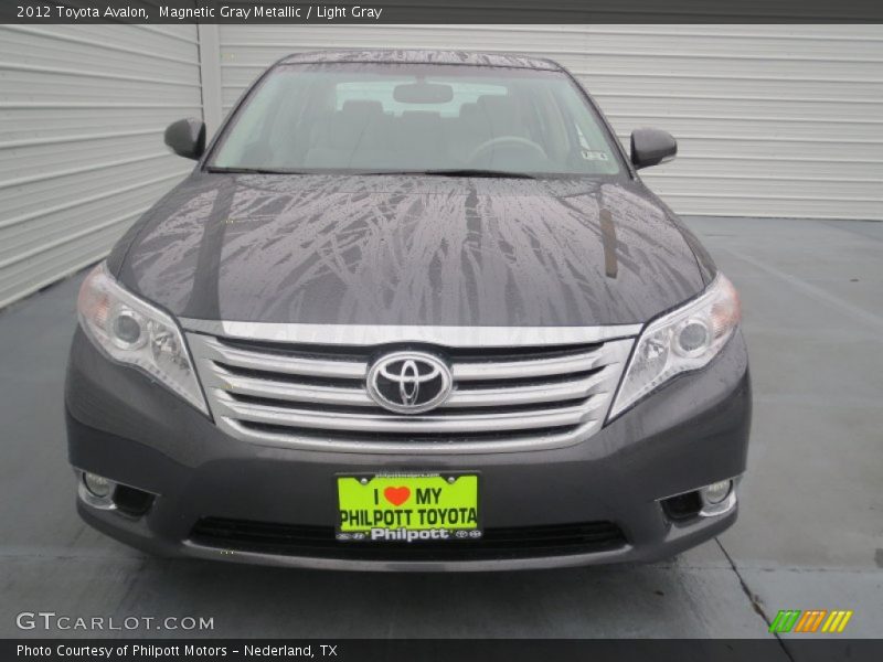 Magnetic Gray Metallic / Light Gray 2012 Toyota Avalon