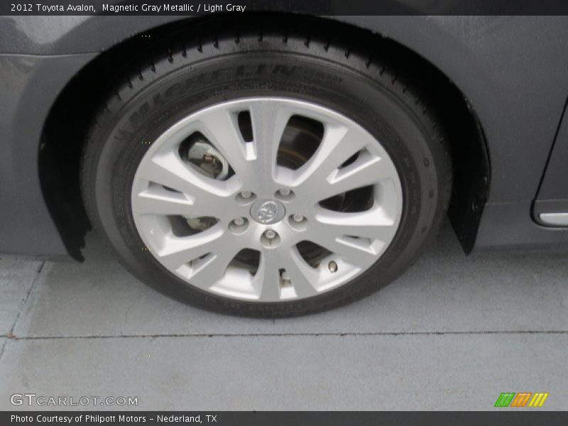 Magnetic Gray Metallic / Light Gray 2012 Toyota Avalon
