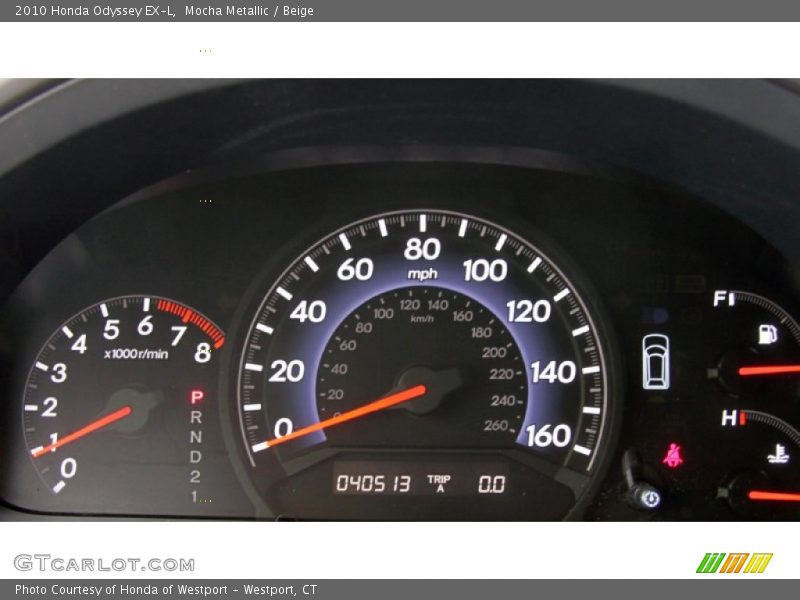 Mocha Metallic / Beige 2010 Honda Odyssey EX-L