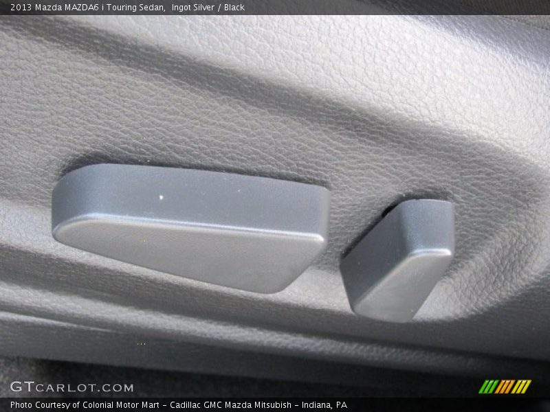 Ingot Silver / Black 2013 Mazda MAZDA6 i Touring Sedan
