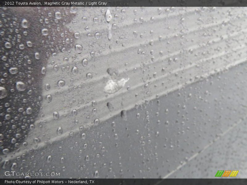 Magnetic Gray Metallic / Light Gray 2012 Toyota Avalon