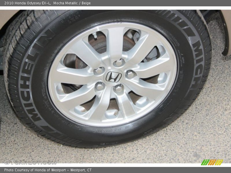 Mocha Metallic / Beige 2010 Honda Odyssey EX-L