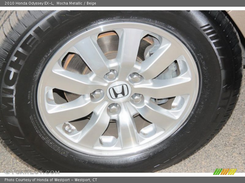 Mocha Metallic / Beige 2010 Honda Odyssey EX-L