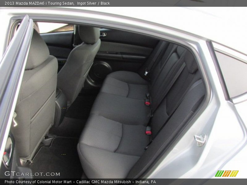 Ingot Silver / Black 2013 Mazda MAZDA6 i Touring Sedan