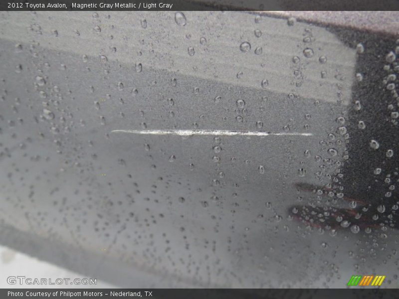 Magnetic Gray Metallic / Light Gray 2012 Toyota Avalon