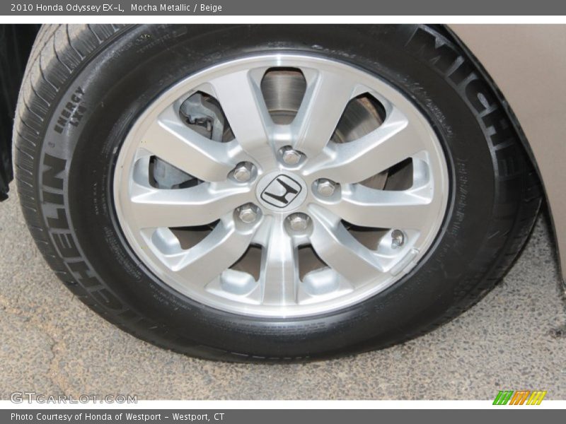Mocha Metallic / Beige 2010 Honda Odyssey EX-L