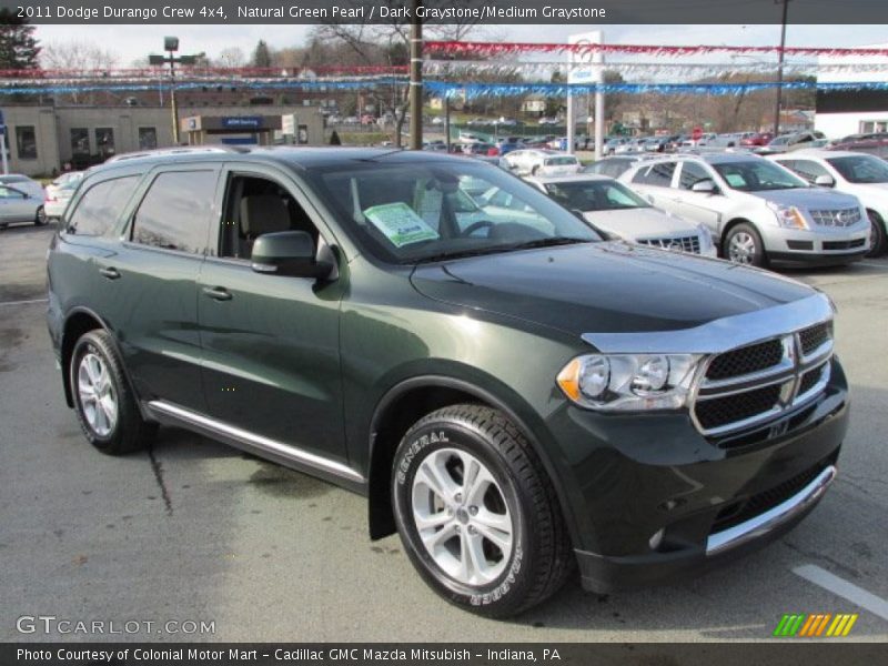 Front 3/4 View of 2011 Durango Crew 4x4