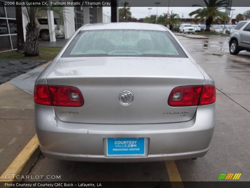 Platinum Metallic / Titanium Gray 2006 Buick Lucerne CX