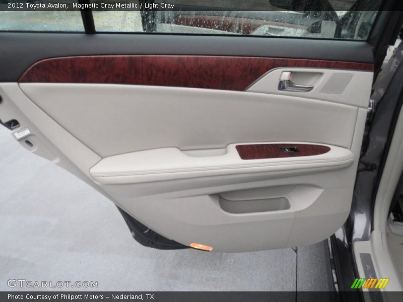 Magnetic Gray Metallic / Light Gray 2012 Toyota Avalon