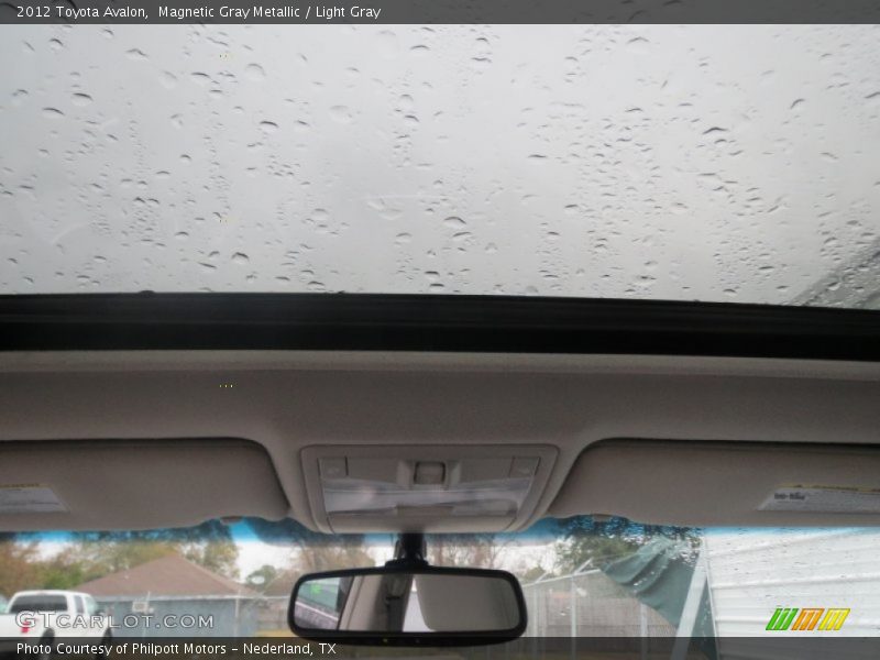 Magnetic Gray Metallic / Light Gray 2012 Toyota Avalon