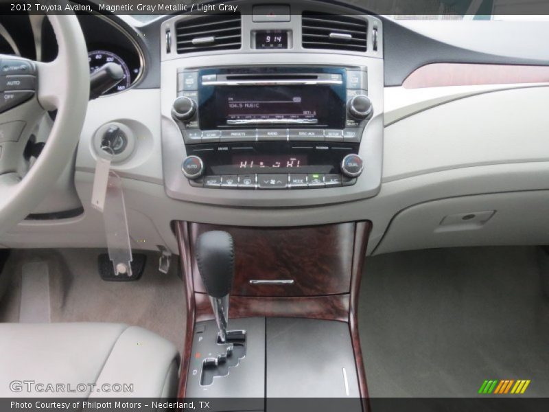Magnetic Gray Metallic / Light Gray 2012 Toyota Avalon