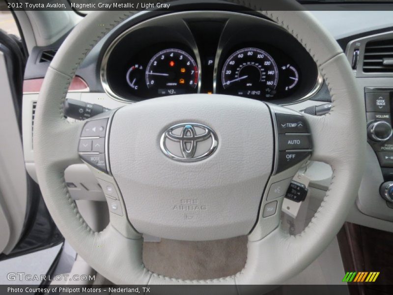 Magnetic Gray Metallic / Light Gray 2012 Toyota Avalon