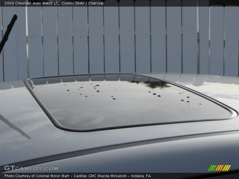 Cosmic Silver / Charcoal 2009 Chevrolet Aveo Aveo5 LT