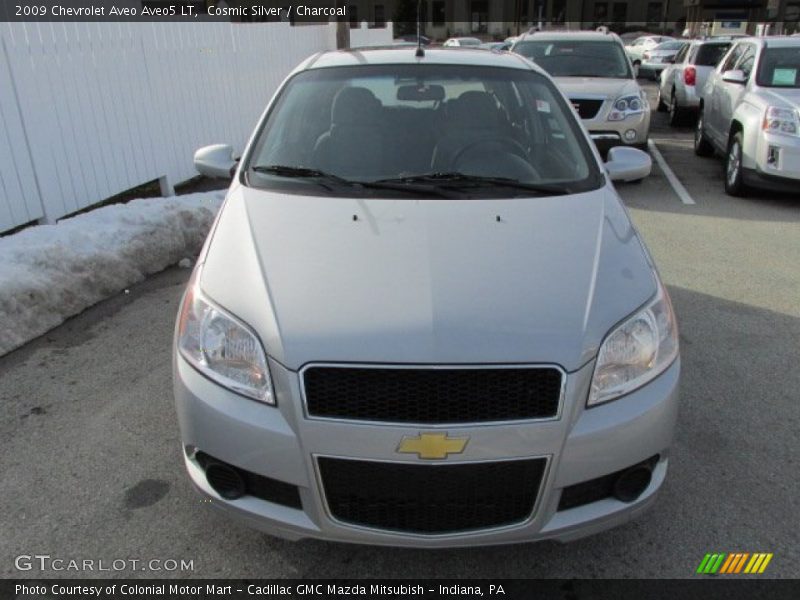 Cosmic Silver / Charcoal 2009 Chevrolet Aveo Aveo5 LT