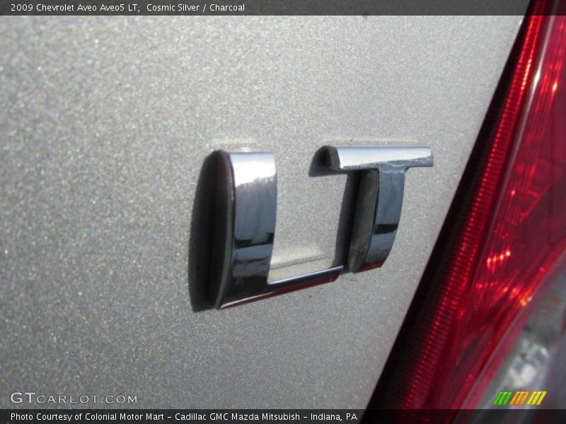 Cosmic Silver / Charcoal 2009 Chevrolet Aveo Aveo5 LT
