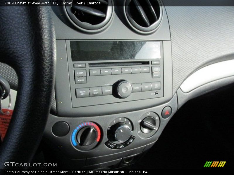 Cosmic Silver / Charcoal 2009 Chevrolet Aveo Aveo5 LT