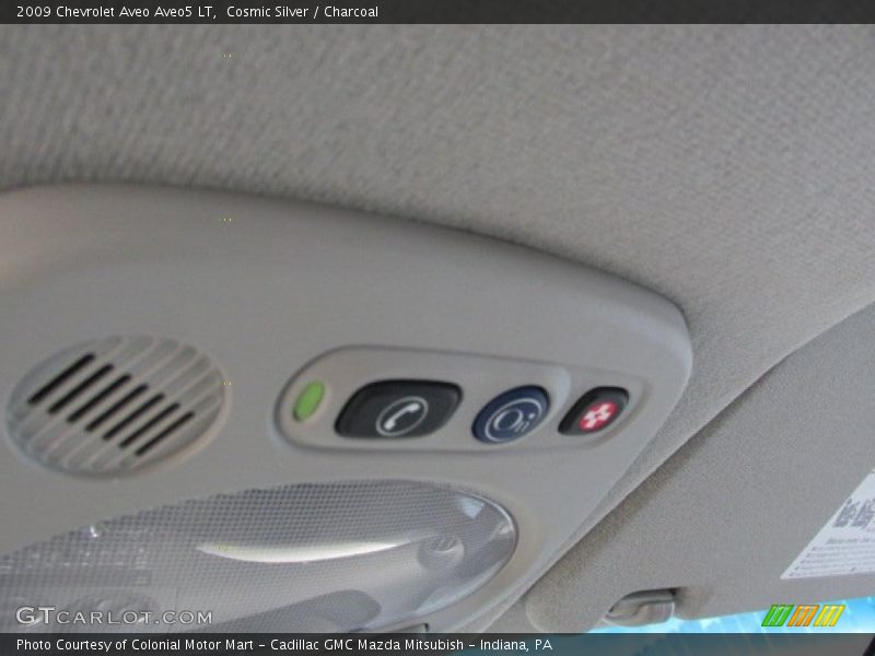 Cosmic Silver / Charcoal 2009 Chevrolet Aveo Aveo5 LT