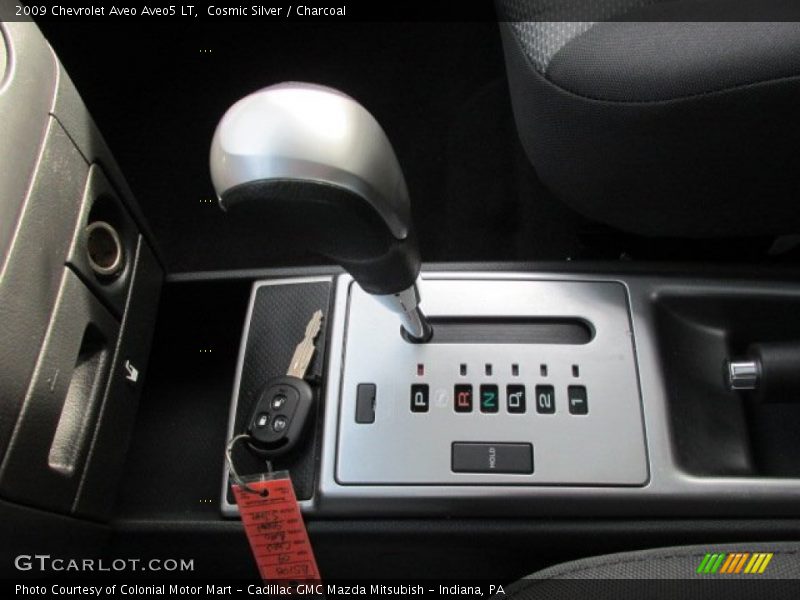 Cosmic Silver / Charcoal 2009 Chevrolet Aveo Aveo5 LT