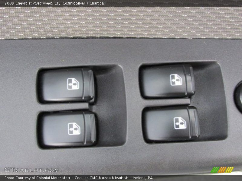 Cosmic Silver / Charcoal 2009 Chevrolet Aveo Aveo5 LT