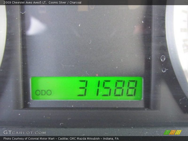 Cosmic Silver / Charcoal 2009 Chevrolet Aveo Aveo5 LT