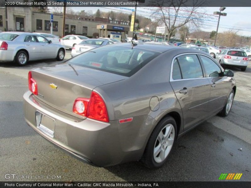 Mocha Steel Metallic / Cocoa/Cashmere 2010 Chevrolet Malibu LS Sedan