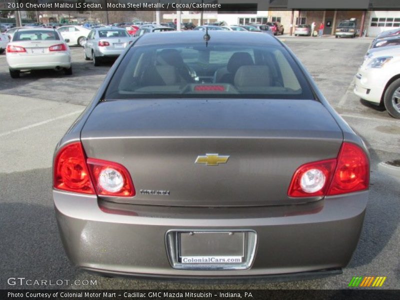 Mocha Steel Metallic / Cocoa/Cashmere 2010 Chevrolet Malibu LS Sedan