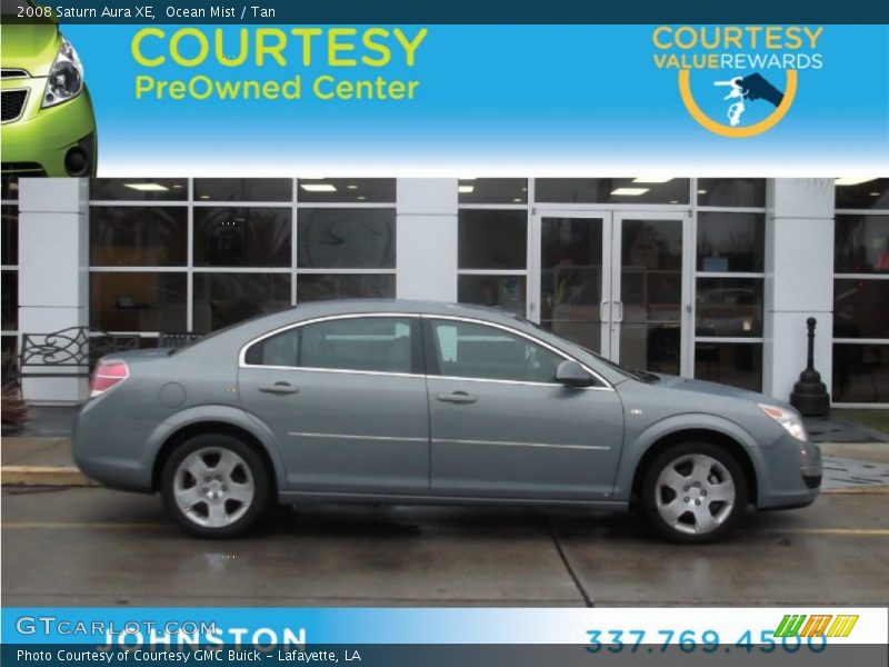 Ocean Mist / Tan 2008 Saturn Aura XE