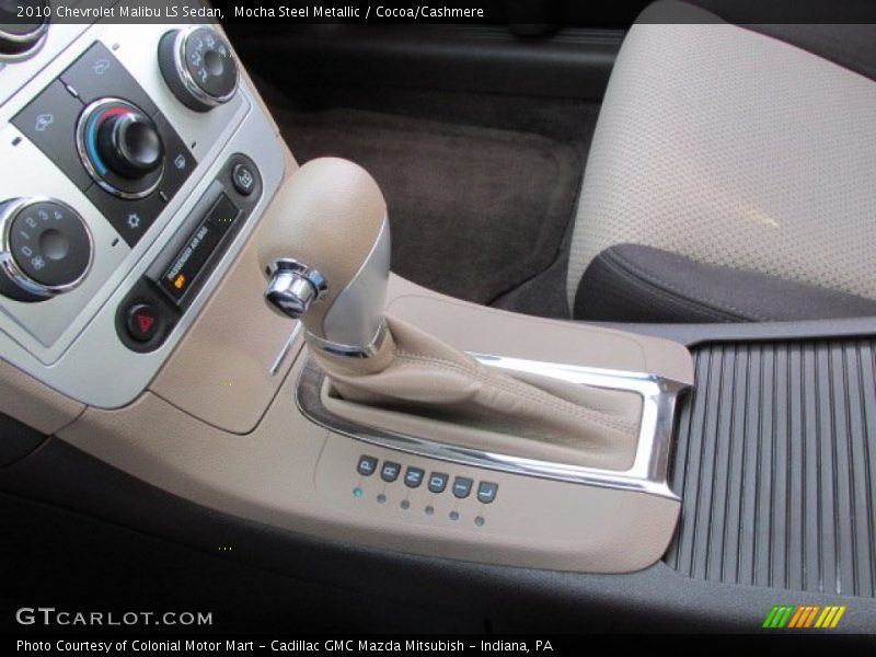  2010 Malibu LS Sedan 4 Speed Automatic Shifter