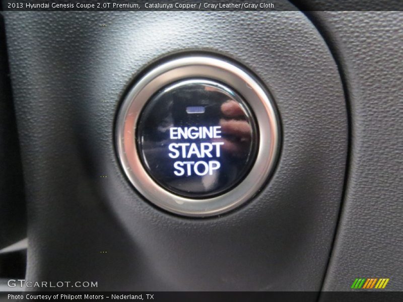 Controls of 2013 Genesis Coupe 2.0T Premium
