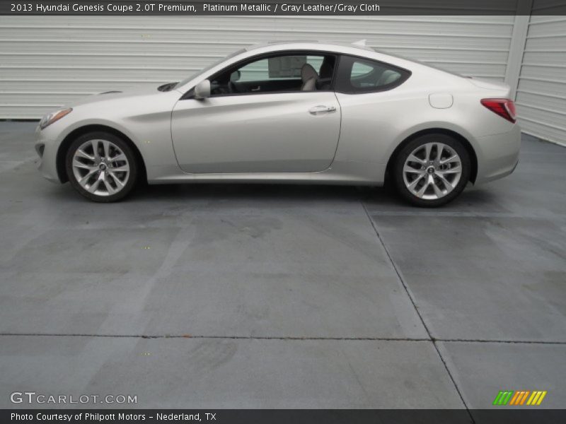  2013 Genesis Coupe 2.0T Premium Platinum Metallic