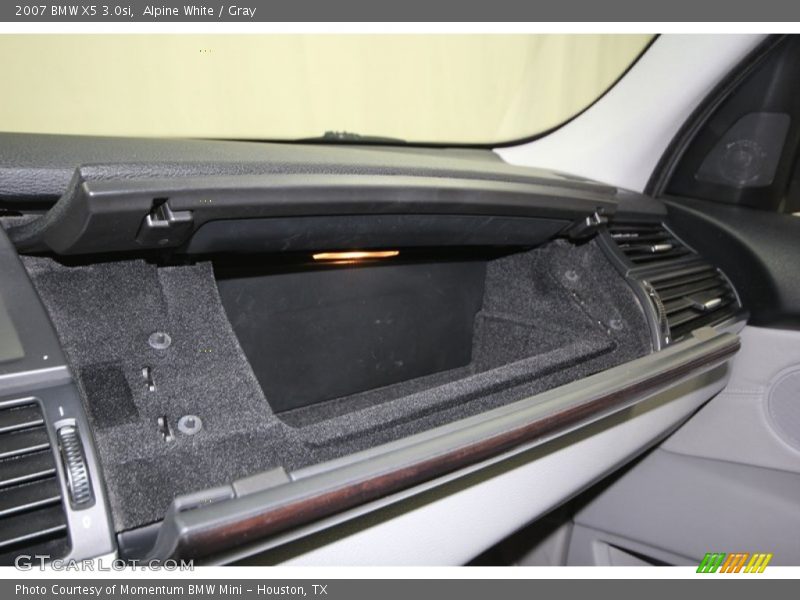 Alpine White / Gray 2007 BMW X5 3.0si