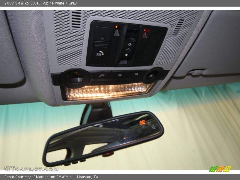 Alpine White / Gray 2007 BMW X5 3.0si